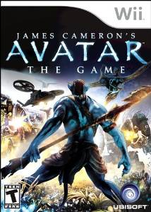 WII: AVATAR THE GAME; JAMES CAMERONS (COMPLETE)